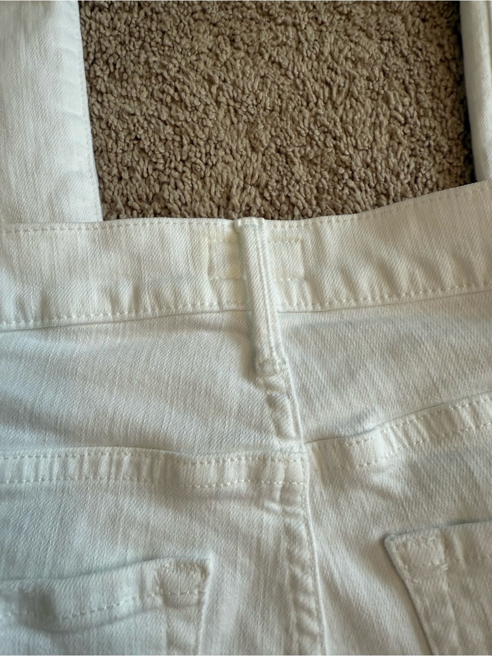 MOTHER White Ankle Crop Jeans - Picture 12 of 12